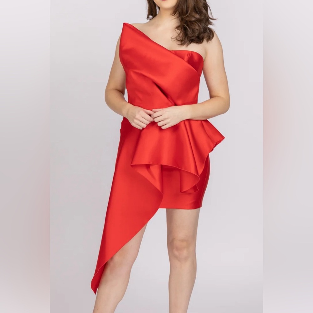 Nicole Bakti Red Dress #7088.